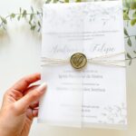 Convite Vegetal e Lacre