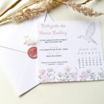 Convite Envelope Pomba