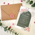 Convite Envelope Kraft e Lacre