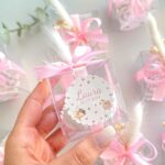 Rosa de Gesso Perfumado em Caixinha Transparente Fadas