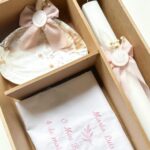 Conjunto de Batismo Rosa-claro