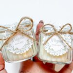 Vela em Frasco de Vidro Simples Verde