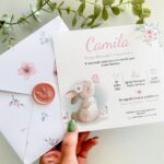 Convite Envelope Coelhinho