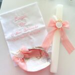 Toalha, Vela e Concha Rosa