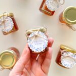 Pote de Mel Tema Azul Simples