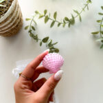 Concha de Gesso Perfumado Rosa