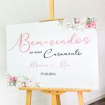 Placa de PVC Mónica e Rui