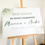 Placa PVC Marina e André