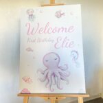 Placa de PVC Animais do Mar