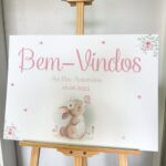 Placa de PVC Coelhinho