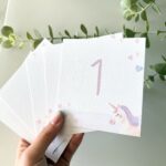 Marcador de Mesa Unicórnio