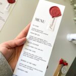 Ementa com Lacre e Tag