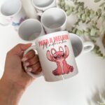 Caneca Stitch Rosa