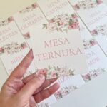 Marcador Flores Rosa