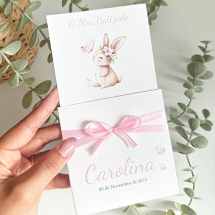 Convite Bolsa Coelhinho
