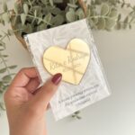 Íman Coração Dourado