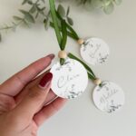 Marcador de Nome Redondo