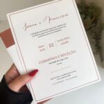 Convite Artesanal Terracota - Image 2